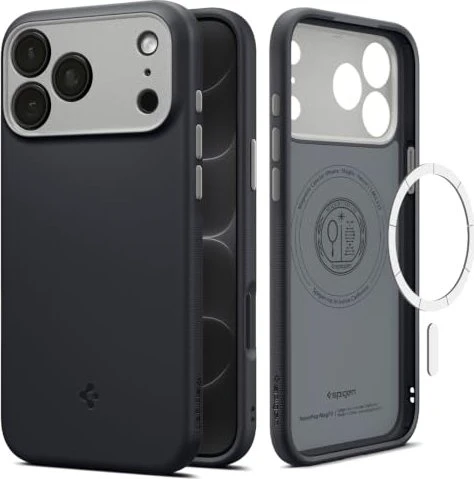 Spigen Nano Pop (MagFit) für Apple iPhone 17 Pro Max black sesame