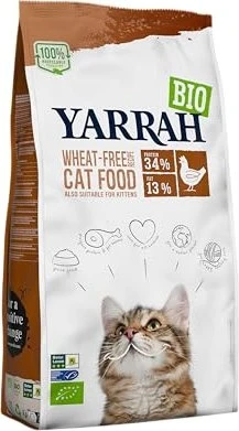 Yarrah Organic Grain-Free Dry Cat Food, 2.40kg