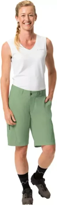 Vaude Ledro Shorts Fahrradhose kurz willow green (Damen)