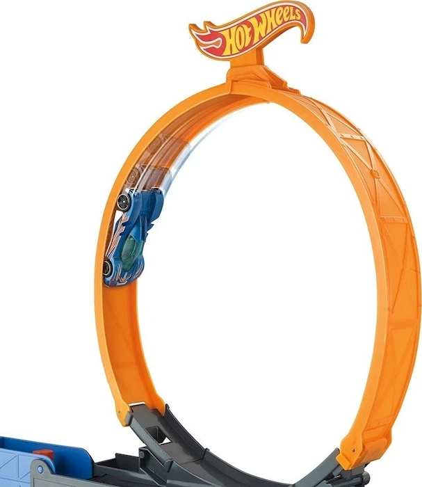 Mattel Hot Wheels Stunt N Go Transporter & Trackset
