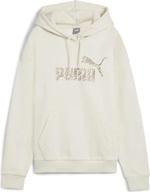 Puma ESS+ Animal Hoodie alpine snow (Damen)