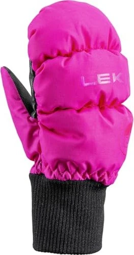 Leki Little Eskimo Mitt Short Skihandschuhe rosa (Junior)