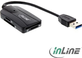 InLine Dual Flex Multi-Slot-Cardreader, USB-A 3.0 [Stecker]