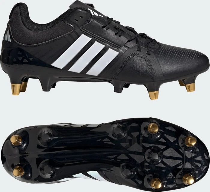 adidas Avaglide Rugby core black/cloud white/carbon (Damen)