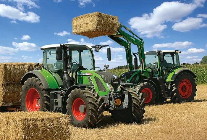 Schmidt Spiele Fendt 724 Vario, Fendt 716 Vario mit Frontlader Cargo