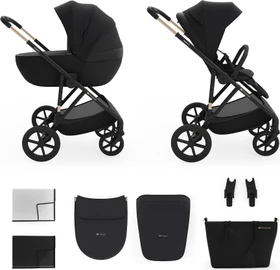 Kinderkraft Prime 2in1 Kombi-Kinderwagen black