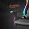 Deltaco Gaming RGB Gamingstuhl, schwarz Vorschaubild