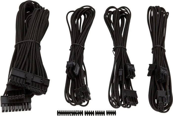 Corsair PSU Cable Kit Type 4 - Starter Package - Gen3, schwarz