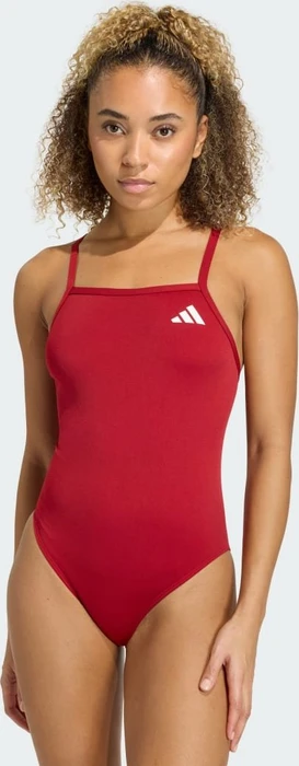 adidas V-förmiges Rückendesign Badeanzug team power red 2 (Damen)