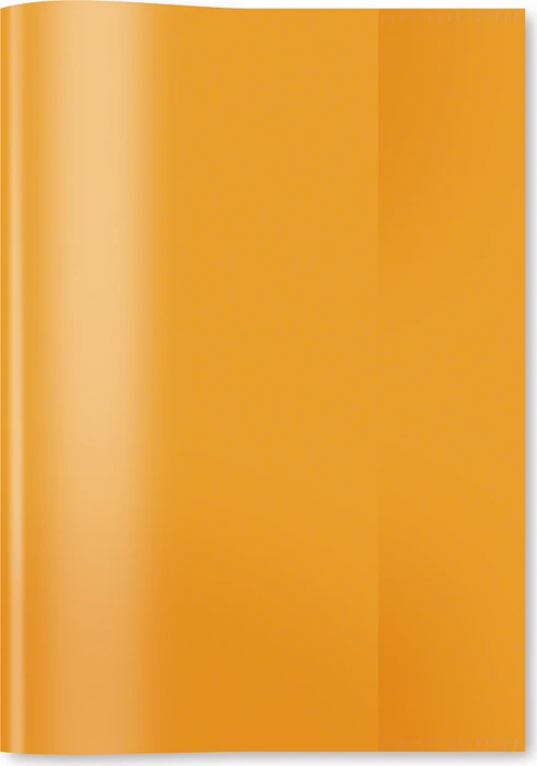 Herma Heftschoner Kunststoff, A5, orange/transparent