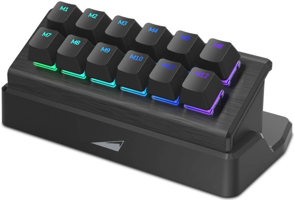 Mountain MacroPad, Midnight Black, Tactile 55, hot-swap, USB-A