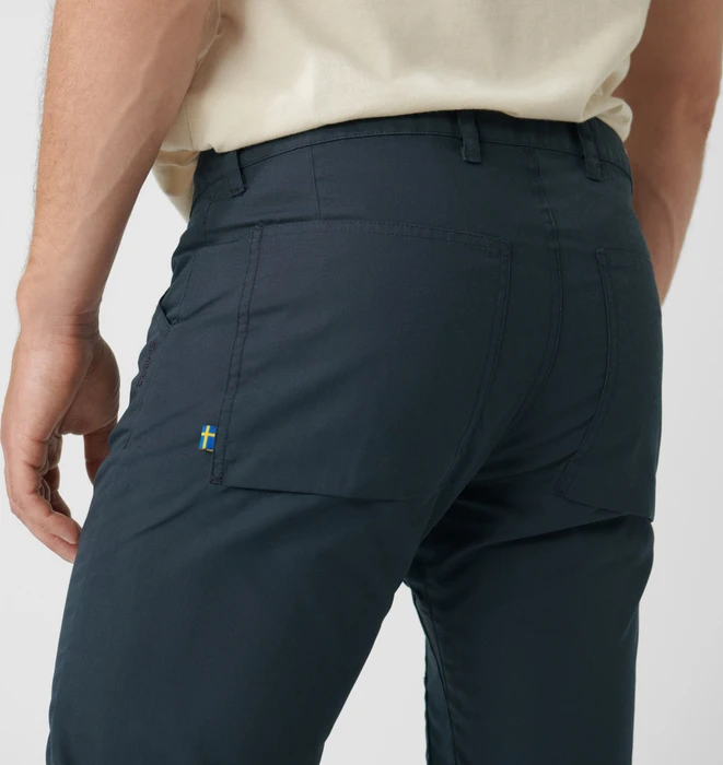 Fjällräven Greenland Jeans Regular Hose lang dark navy (Herren)