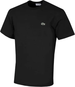 Lacoste Baumwolle T-Shirt kurzarm schwarz (Herren)