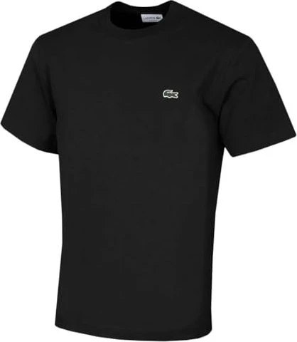 Lacoste Baumwolle T-Shirt kurzarm schwarz (Herren)