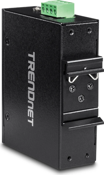 TRENDnet Industrial Railmount Gigabit PoE-Splitter, 2x RJ-45, PoE++ PD