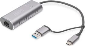 Digitus 2.5G Adapter LAN-Adapter, RJ-45, USB-C 3.0 [Stecker]