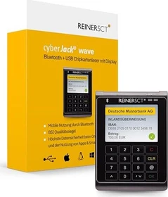 Reiner SCT cyberJack wave Single-Slot/RFID-Cardreader, USB 2.0 Micro-B [Buchse]