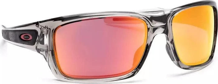 Oakley Turbine Polarized gray ink/ruby iridium