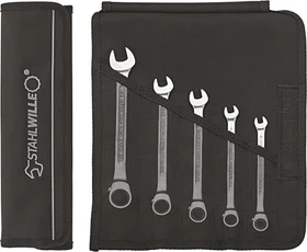 Stahlwille OPEN-RATCH 17/5 Schraubenschlüsselsatz inkl. Tasche, 5-tlg.