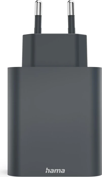 Hama Schnellladegerät 2x USB-C 1x USB-A PD 65W anthrazit