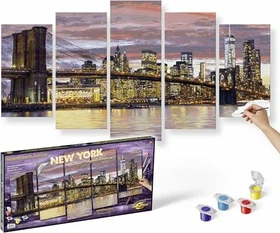 Schipper Arts & Crafts Malen nach Zahlen New York in der Morgendämmerung