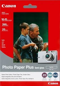 Canon SG-101 Fotopapier Plus 10x15, 260g/m², 20 Blatt