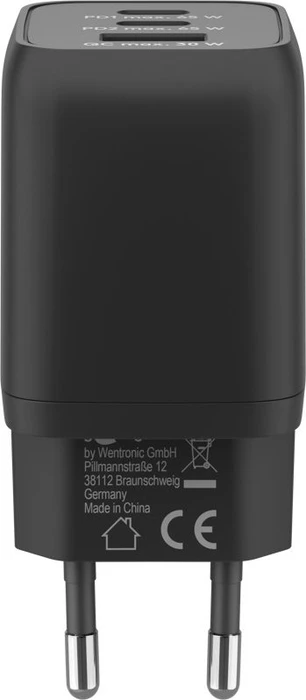 Wentronic Goobay USB-C-Ladeset 65W schwarz