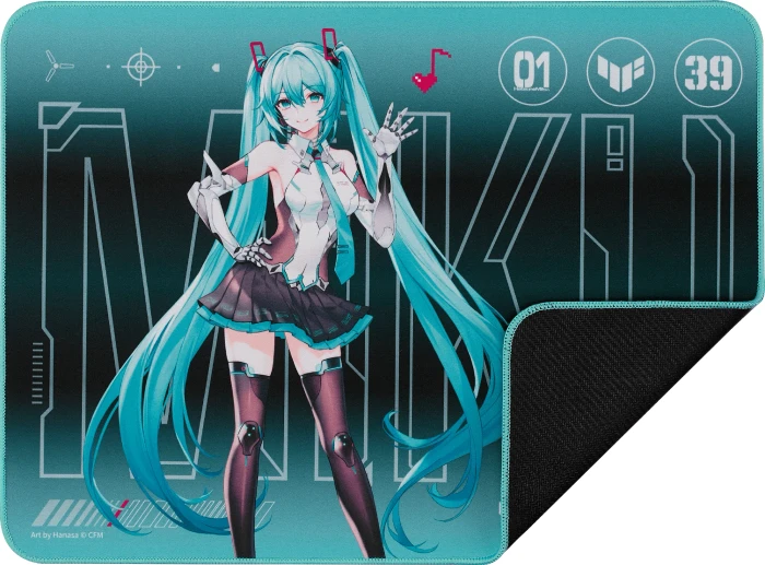 ASUS TUF Gaming P1 Hatsune Miku Edition, 360x260mm, Motiv bunt