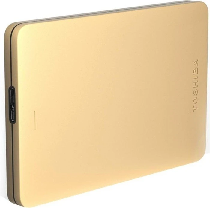 Toshiba Stor.E Canvio Alu, gold, 1TB, USB 3.0 Micro-B