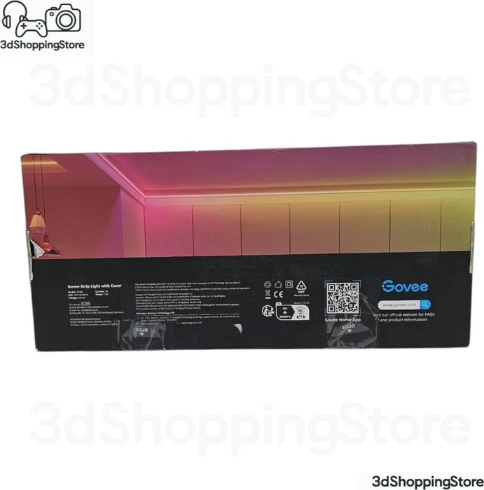 Govee Strip Lights with Covers LED-Streifen 10m