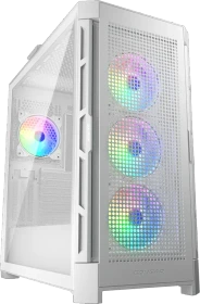 Cougar Airface Pro RGB White, weiß, Glasfenster
