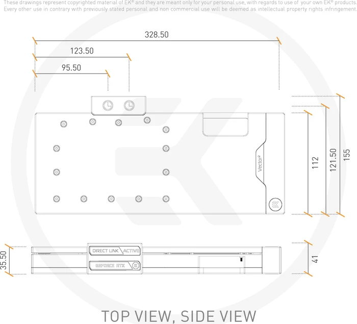 EK Water Blocks Quantum Line EK-Quantum Vector² FTW3 RTX 3080/90 ABP Set D-RGB, Nickel, Acetal