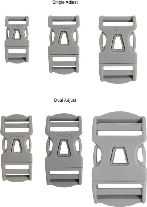 Vaude Dual Adjust 20mm Ersatzschnalle pebbles