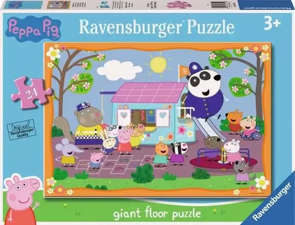 Ravensburger Peppa Pigs Clubhouse Riesen-Bodenpuzzle