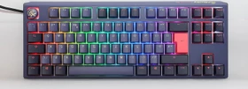Ducky One 3 TKL, Cosmic Blue, PBT, LEDs RGB, MX SILENT RGB RED, USB, UK