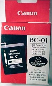Canon Druckkopf mit Tinte BC-01 schwarz