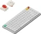 NuPhy Air75 V3 Mac/PC, Nova White, weiß/silber, hot-swap, Low-Profile Red nano, USB/Bluetooth, US Vorschaubild