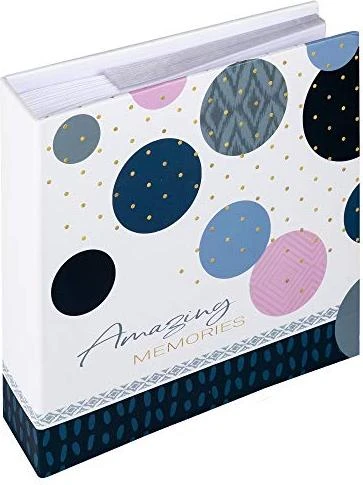 Walther Design Memo Fotoalbum Amazing Memories 20x20 blau