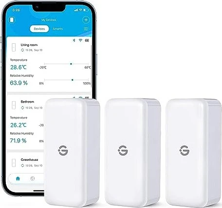 Govee Bluetooth Thermometer mit Hygrosensor Innen, Thermo/Hygro-Sensor