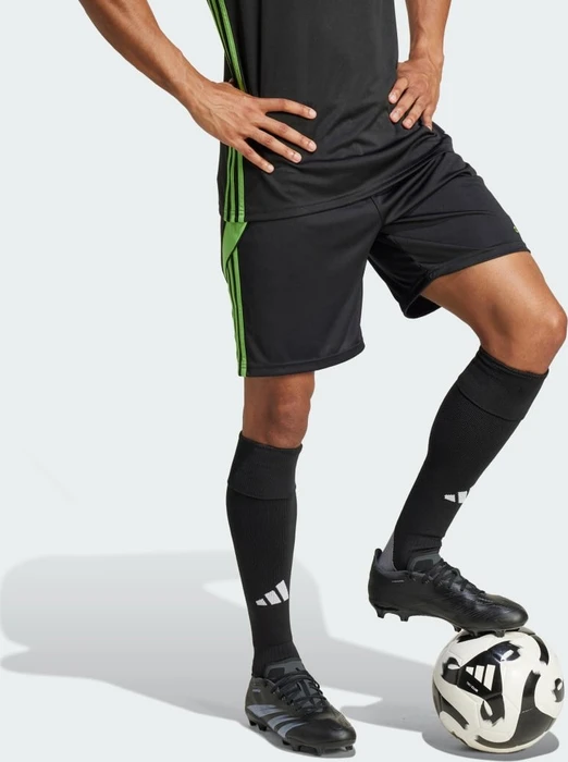 adidas Tiro 24 Shorts black/semi lucid lime (Herren)