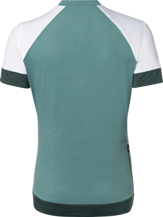 Vaude Altissimo Q-Zip Trikot kurzarm dusty moss (Damen)