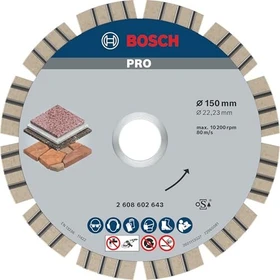 Bosch Professional Best for Stone Diamanttrennscheibe, 150x2.4x22.23mm, 1 Stück