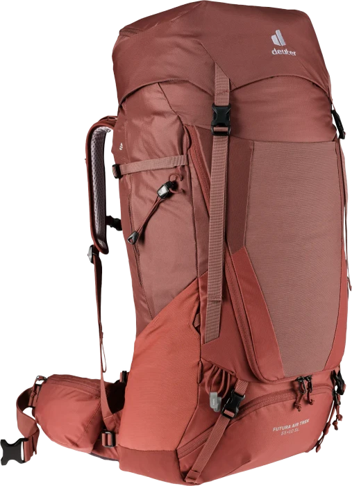 Deuter Futura Air Trek 55+10 SL redwood/lava (Damen)