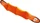 Hunter Aqua Mindelo Hundespielzeug, schwimmfähhig, Schlangen-Optik, orange (67729)