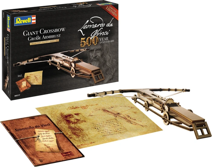 Revell Leonardo da Vinci Große Armbrust 500th Anniversary
