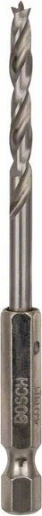 Bosch DIY HSS Holzspiralbohrer, 4x43x88mm, 1 Stück