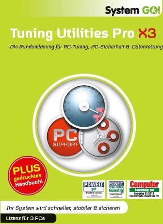 System GO! Tuning Utilities Pro X3, ESD (deutsch) (PC)