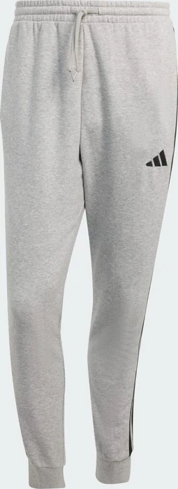 adidas Essentials 3-Streifen French Terry Trainingshose lang medium grey heather/black (Herren)