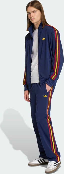 adidas Firebird Track Top Trainingsjacke dark blue/crew yellow/team power red 2 (Herren)