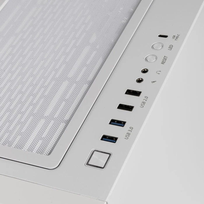 Zalman Z9 Iceberg_White, weiß, Glasfenster